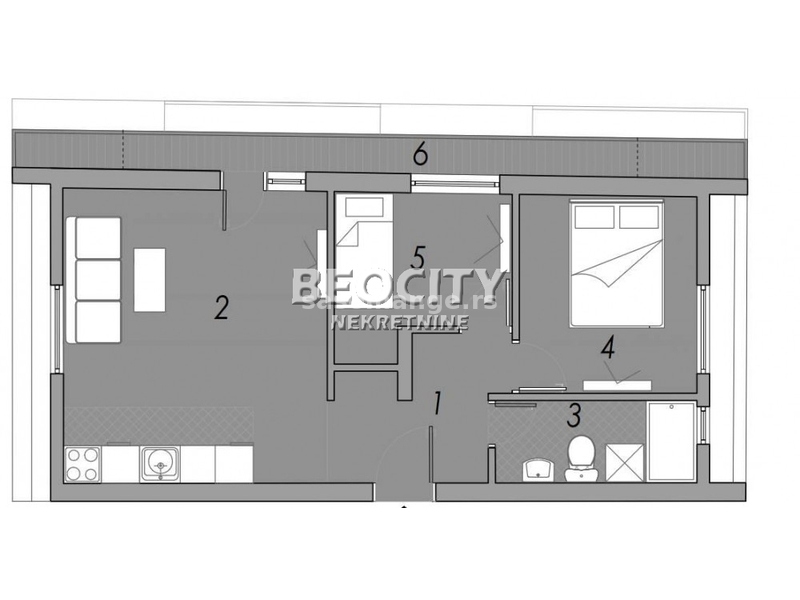 Čukarica, Sremčica, Beogradska , 2.0, 51m2