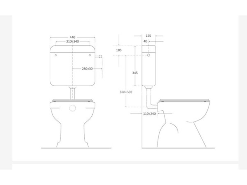 WC KOTLIC "CRSMART"BETA SINGLE BELI N.M