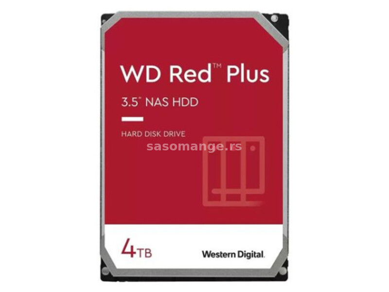 WD red plus NAS 4TB WD40EFPX (CMR) hard disk ( 0001306441 )