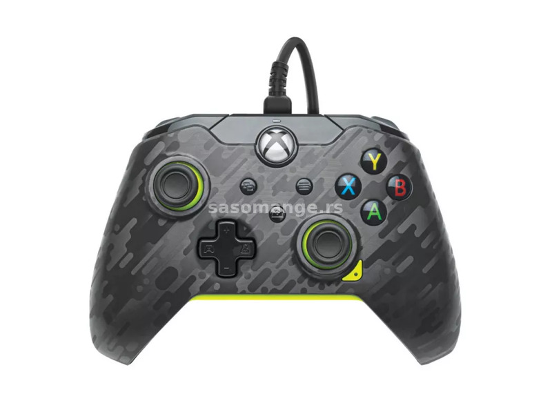 XBOX/PC Wired Controller Carbon Electric Yellow