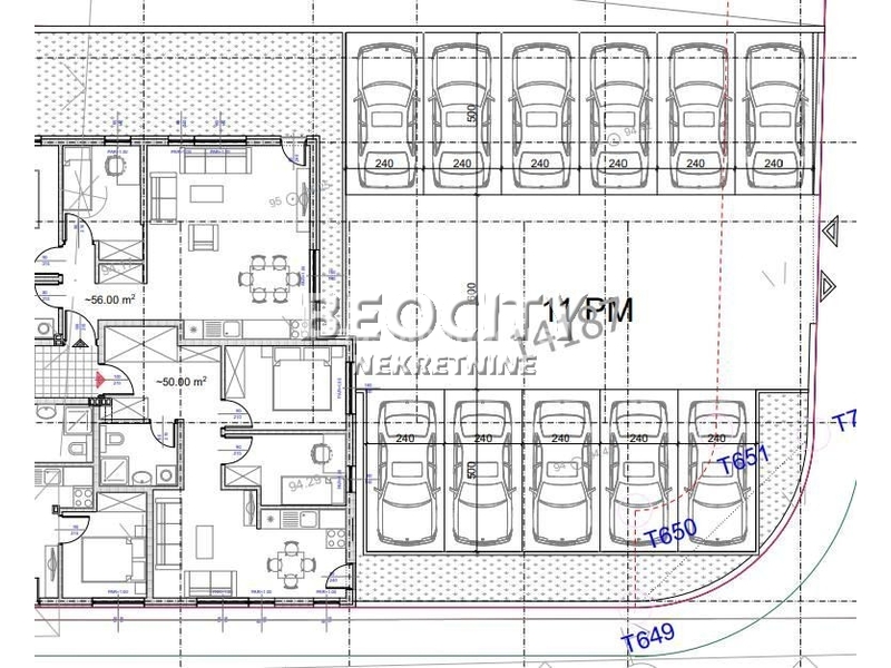 Zemun, Prvomajska, Hercegovačka, 2.5, 50m2 50m2,u izgradnji