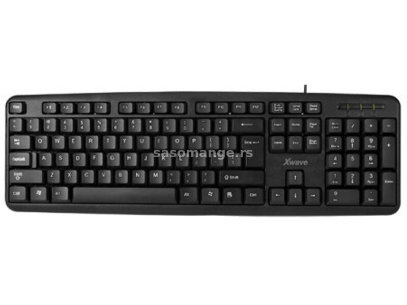Xwave tastatura crna USB, USA slova ( X 07 )