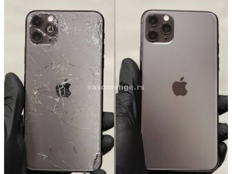 Zamena zadnjeg stakla poklopca za iPhone XS