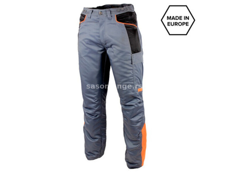 Zaštitne pantalone protiv prosecanja hewer sive veličina 50 ( mn/hewetg50 )
