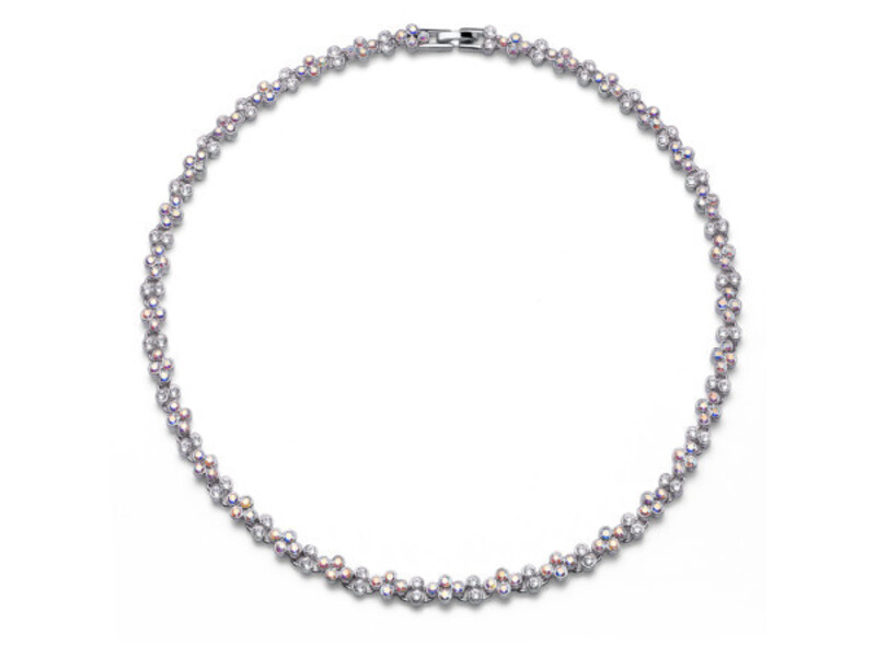Ženska oliver weber dangle crystal ogrlica sa swarovski kristalima ( 11788 )