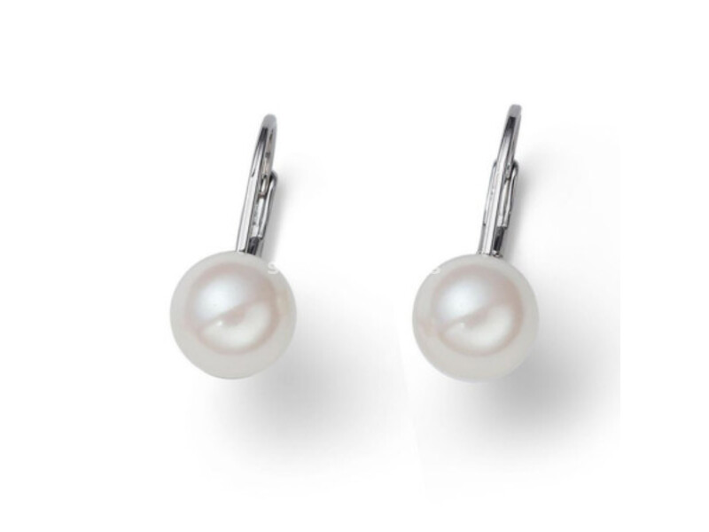 Ženske oliver weber good pearl mindjuše sa swarovski perlom ( 23022r )