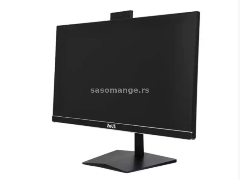 ZEUS Računar AiO AIO24ZUS-2XB 23.8 FHD TOUCH i5-12400/8GB/NVMe 256GB/LAN/WiFi/BT/mic/zvuč/Cam2MP crn