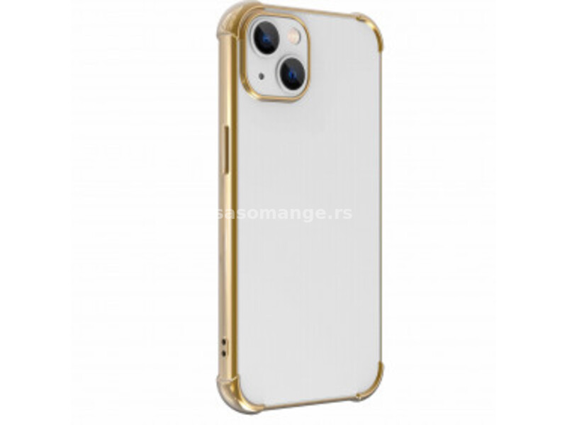 Futrola Hard Case Devia Glitter za Iphone 13 pro zlatna