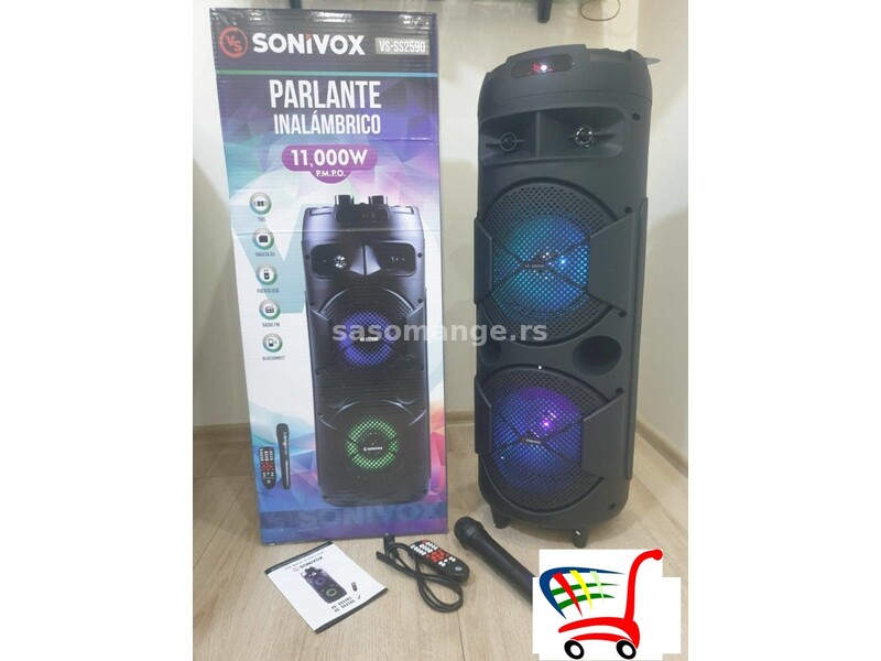 Zvučnik Bluetoot- karaoke/Sonivox SS2590 PROFI - Zvučnik Bluetoot- karaoke/Sonivox SS2590 PROFI