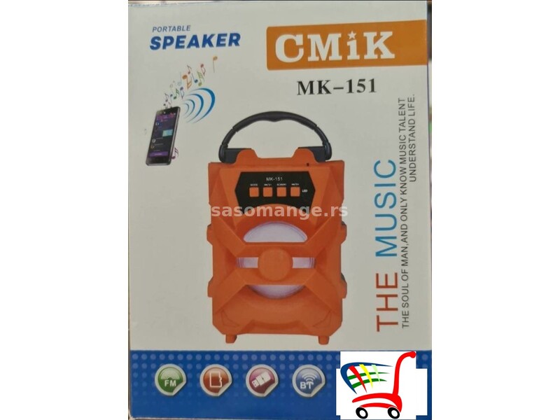 Zvucnik blutut MK-151 - Zvucnik blutut MK-151