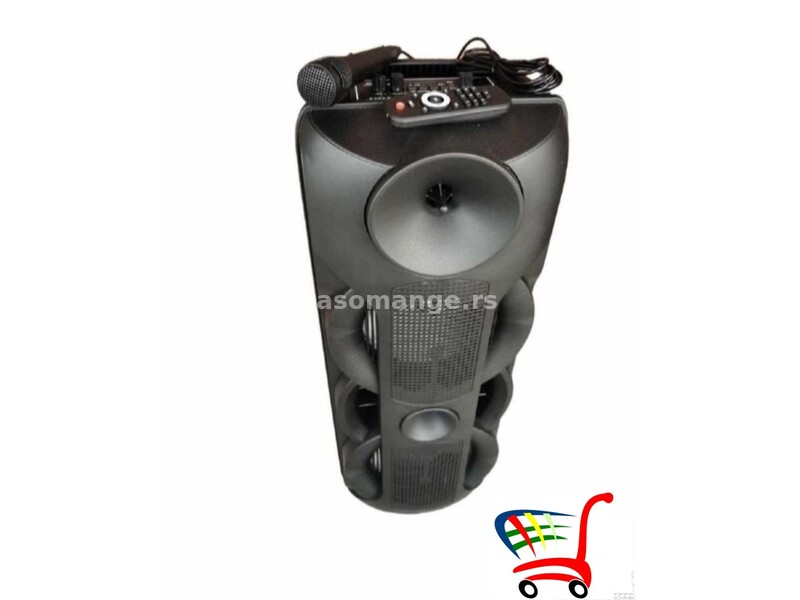 zvučnik karaoke blutut sa mikrofonom ZQS - 8202A - zvučnik karaoke blutut sa mikrofonom ZQS - 8202A